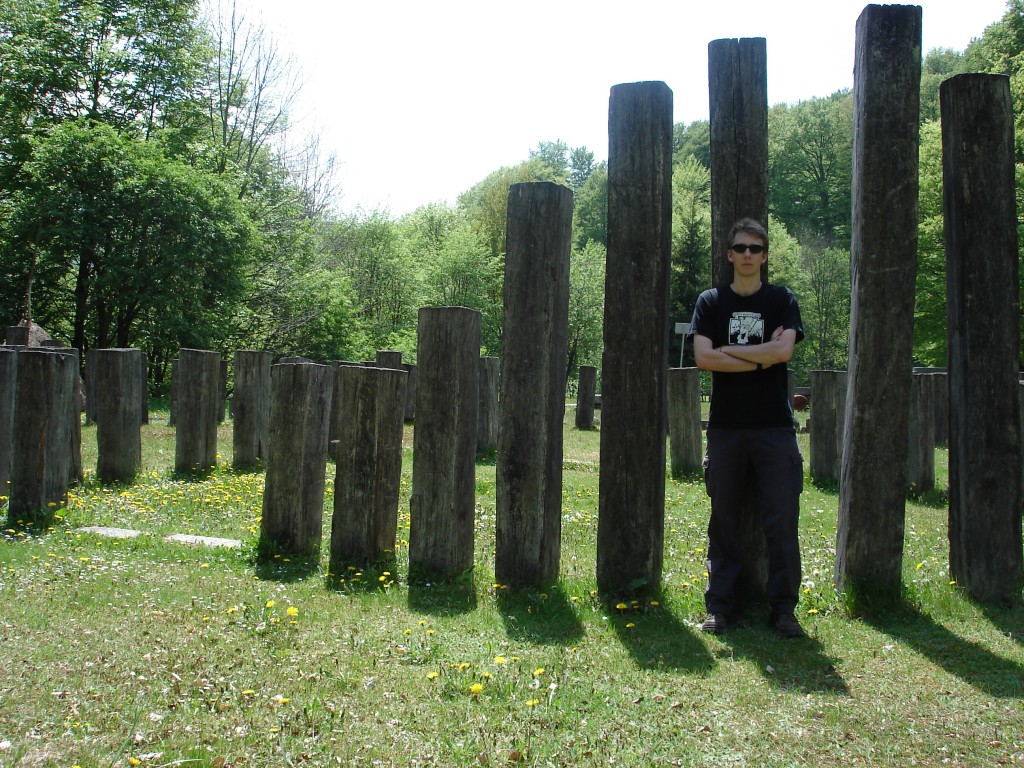 Enigmatic Dacian pillars, taller than Tall Isaac.