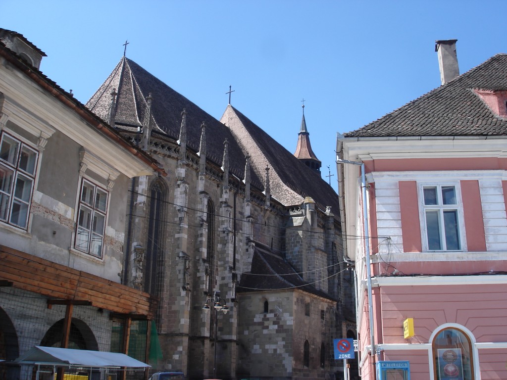 The rather grim "Black Church", a Lutheran relic in a now almost entirely Eastern Orthodox city.