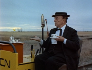 ... and nearly a half century later in The Railrodder (1965)