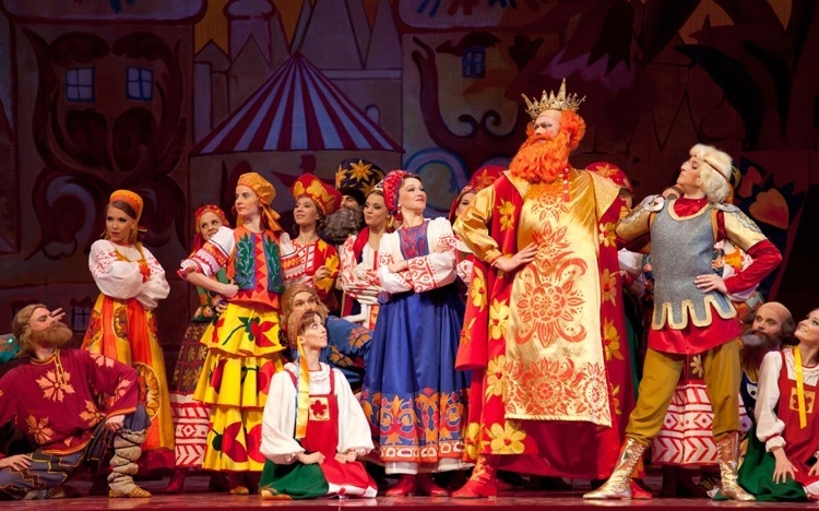 A stage production of the opera.